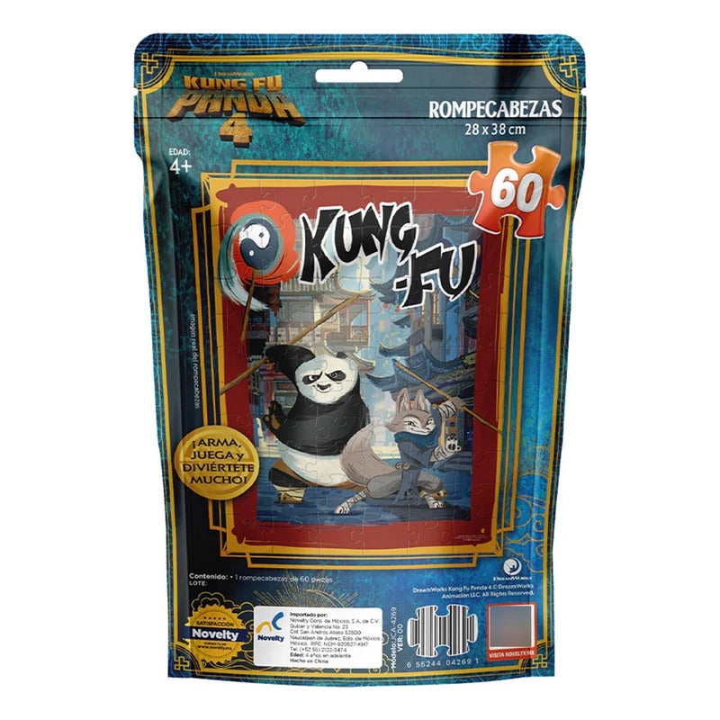 Rompecabezas Kung Fu Panda4 Mod. Jca-4269 Marca Novelty®