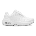 Tenis Cápsula De Aire Para Mujer Con Absor Max 131504 Flexi® Blanco Lisa 25 Mx