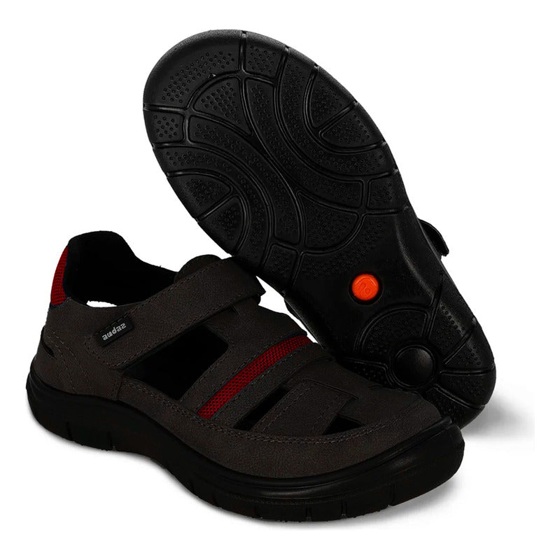 Sandalia Para Niño Mod. 168302 Marca Coqueta Y Audaz®