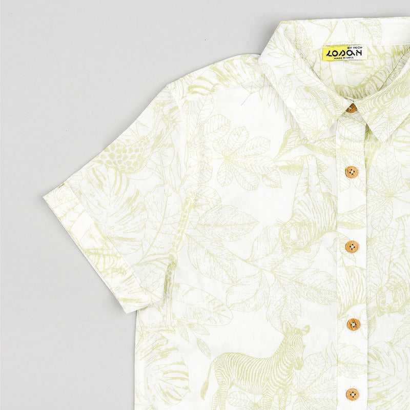 Camisa Casual De Niño Mod.lkbap0302_24008 Marca Losan®