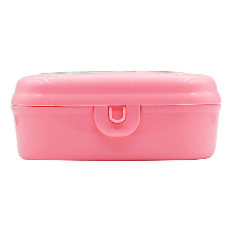 Recipiente Infantil Topper Para Comida Personajes Animados