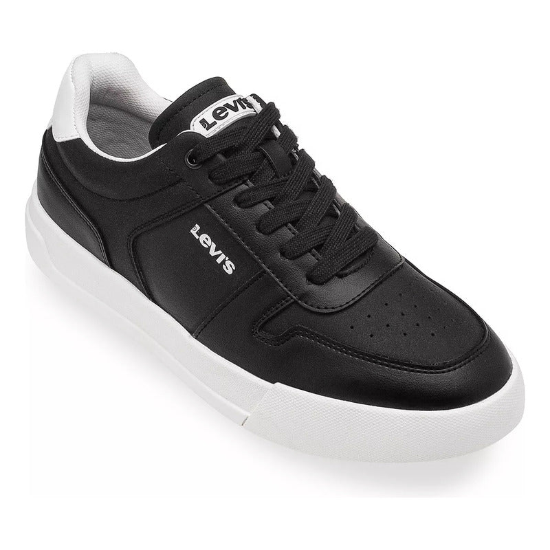Tenis Casual Para Hombre Mod. L2125472 Marca Levi's® Negro Lisa 27 Mx