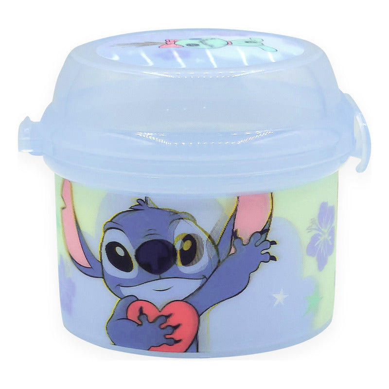 Topper Recipiente Para Comida Diseño Lenticular Niños