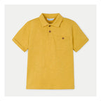 Playera Polo Para Niño Mod.3109 Marca Mayoral® Oro 9 Años Lisa