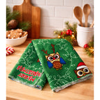 Servilleta De Cocina Multiusos Microfibra Estampada 40x40 Cm