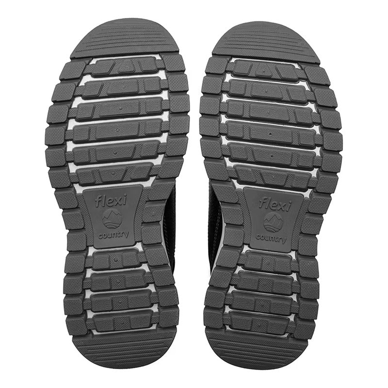 Botas Outdoor De Piel Para Hombre Mod.401016 Marca Flexi®