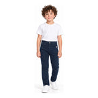 Pantalón Slim Fit Casual Para Niño Mod.4539 Marca Mayoral® Marino Liso 7 Años
