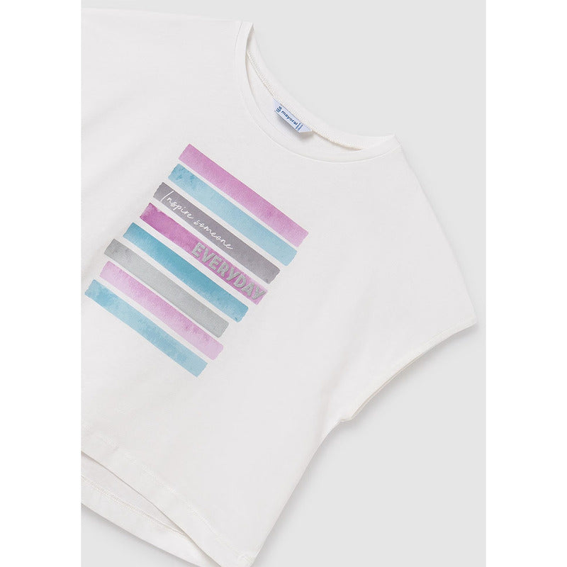 Blusa Casual Cómoda Para Niña Mod.6026 Marca Mayoral®