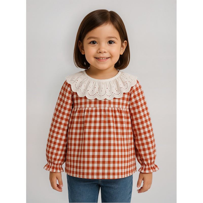 Blusa De Niña Manga Larga Mod.4192 Marca Mayoral®