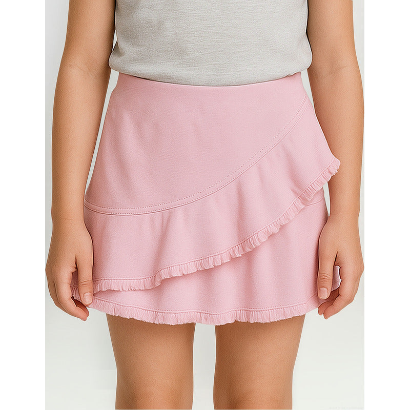 Falda De Niña Con Cintura Ajustable Mod.3902 Marca Mayoral®