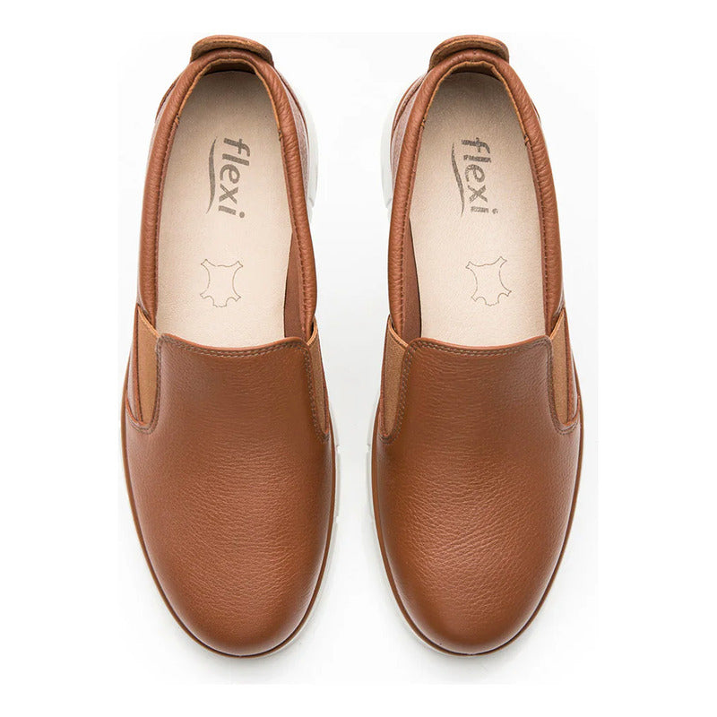 Mocasín Casual Para Dama Mod. 137904 Marca Flexi®