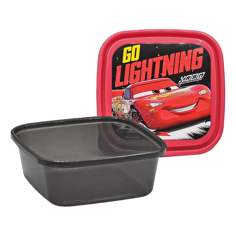 Recipiente Infantil Escolar Para Comida Diseños Varios