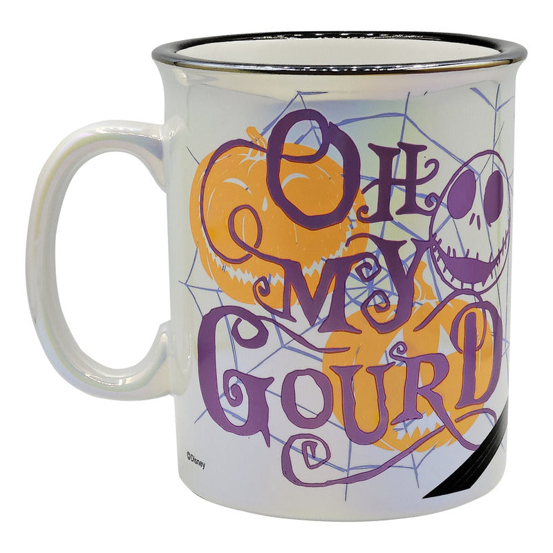 Taza Tarro Iridiscente De Ceramica 790ml Modelos Animados