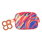 Bolso Para Dama Crossbody Mod. Ji 2767 Marca Jaime Ibiza® Rosa Chicle Abstracto