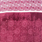Cobertor Ligero Micrograbado 1.80x2.10m Providencia® Premium Rieña 1 Kg Bordó