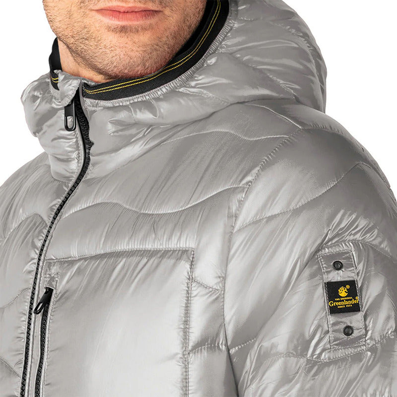 Chamarra Capitonada Para Hombre Cw86-pol7092 Greenlander®