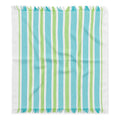 Servilleta De Cocina Multiusos Tejida 45 X 55cm Verde Rayas