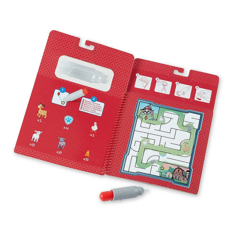 Pinta Con Agua Paw Patrol Water Wow Marca Melissa And Doug®