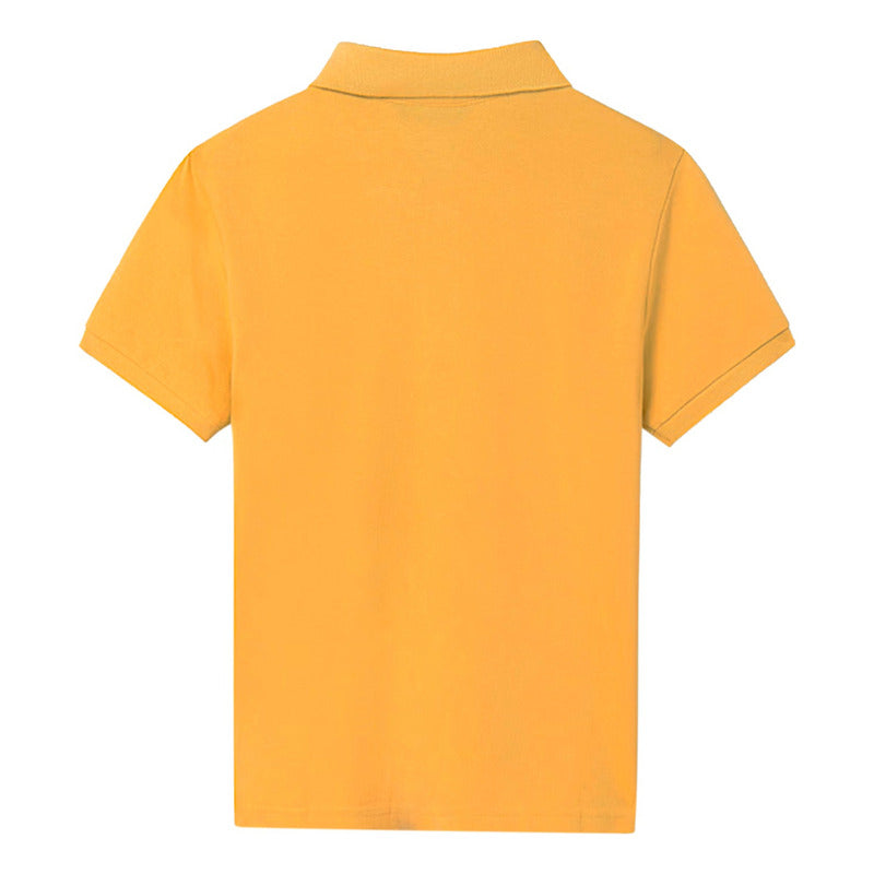 Camisa Polo Casual Para Niño Mod.890 Mayoral® Naranja Claro Lisa 14