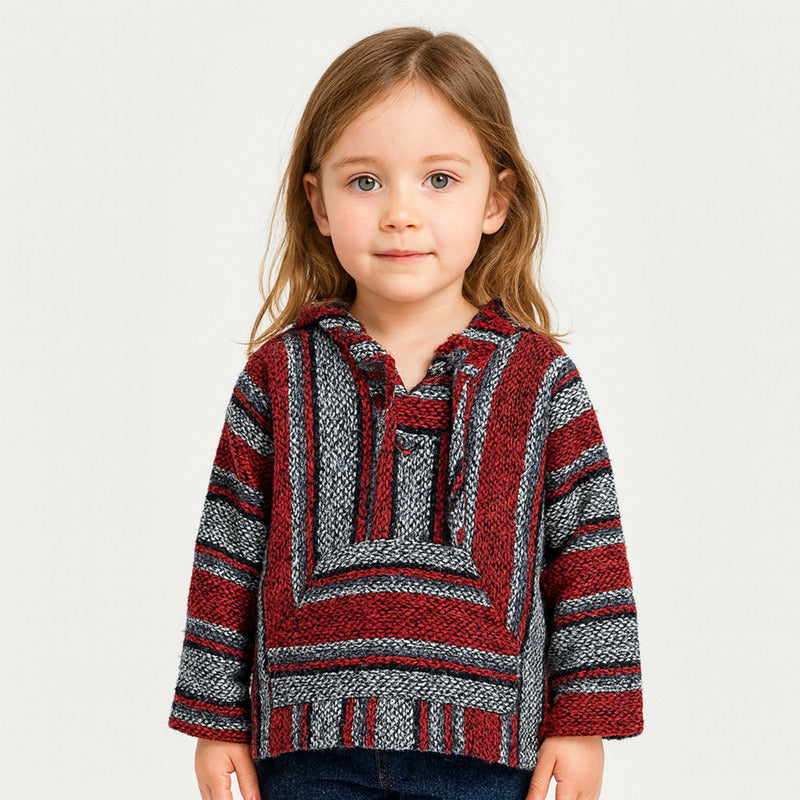 Sudadera Canguro Artesanal De Jerga Infantil