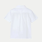Camisa Casual Para Niño Mod.3112 Marca Mayoral® Blanco Lisa 2 Años
