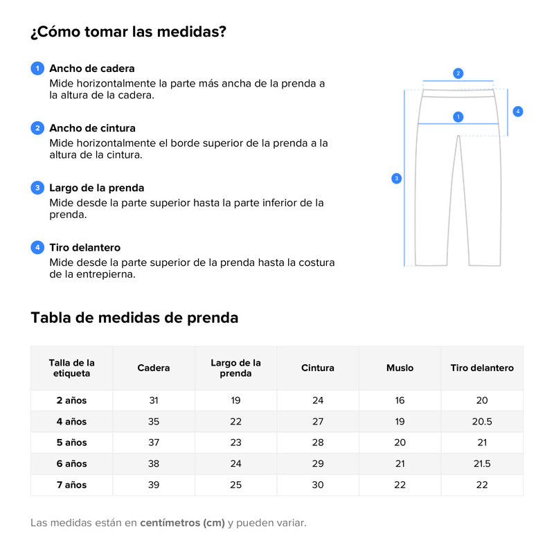 Short De Playa Para Niña Mod.815-4011ac Marca Losan®