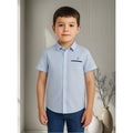 Camisa Para Niño Mod.3159 Cielo Marca Mayoral® Cielo Lisa 6 Años