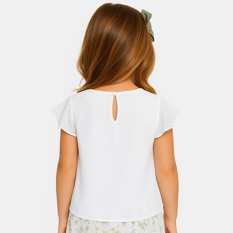 Blusa Cómoda Ligera De Niña Mod. 3182 Marca Mayoral®