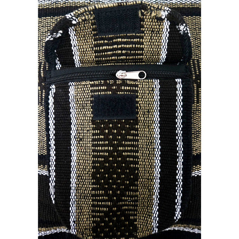 Mochila Artesanal Tejida Tipo Morral Con Bolsillo Frontal 10kg