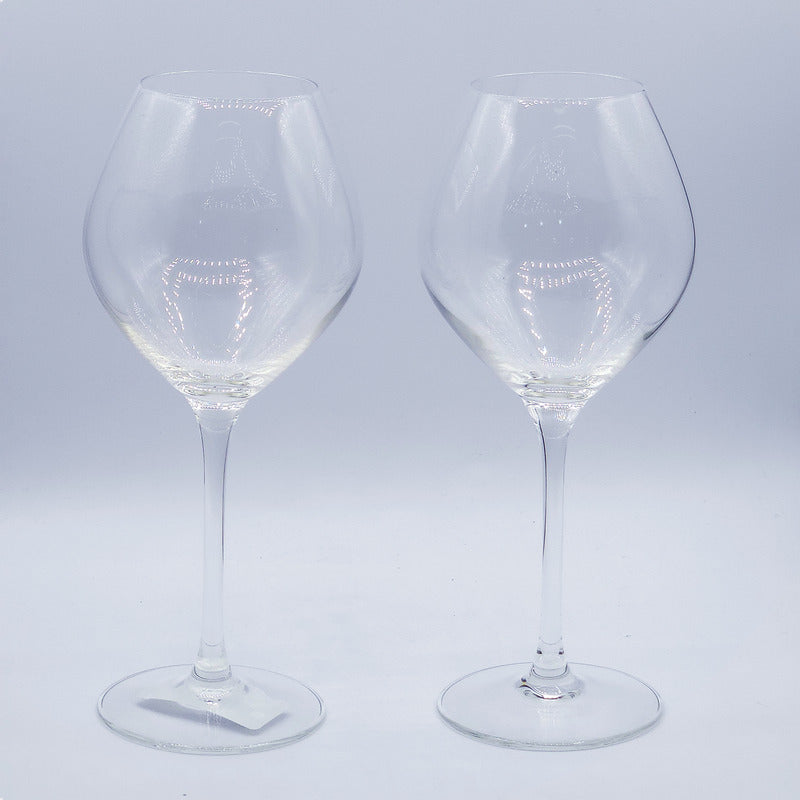 Set De Copas De Cristal 470ml-160ml Marca Luminarc® Cristal