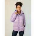 Chamarra Capitonada De Dama Dw86-pol7115 Greenlander® Lila G Lisa