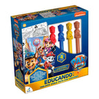Rompecabezas  Doble Vista + 4 Crayones Paw Patrol Novelty ®