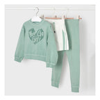 Conjunto Deslavado De Niña Sudadera+pans+short 3841 Mayoral® Jade Lisa 7 Años
