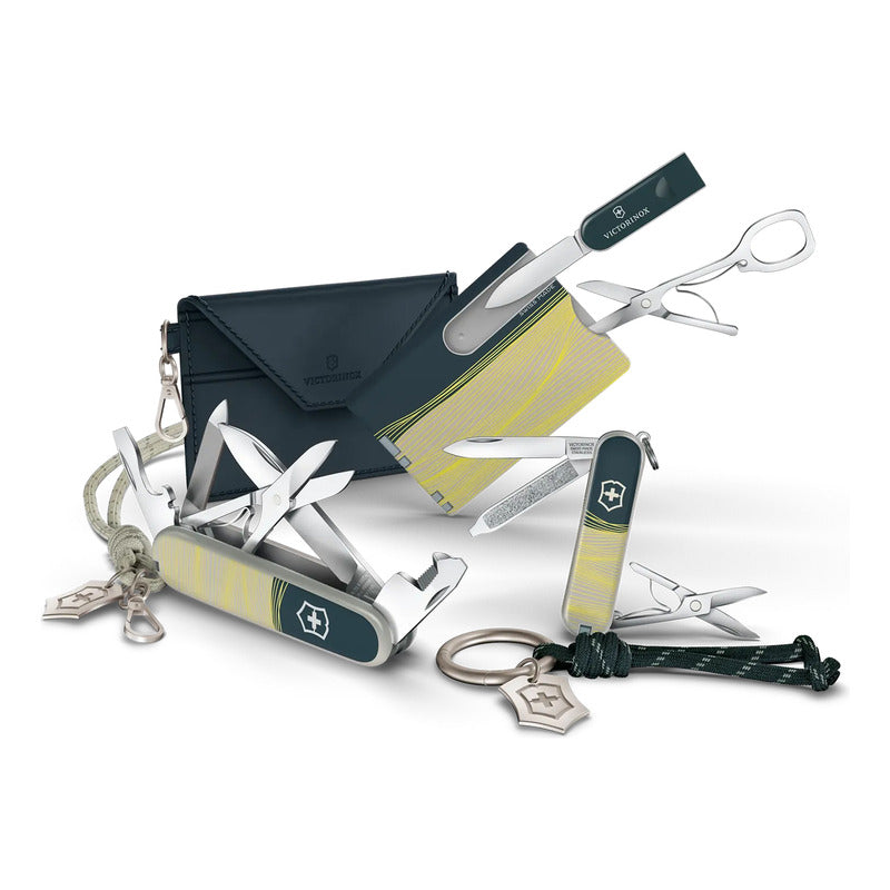 Navaja De Bolsillo Mod.1.3909.e223 Marca Victorinox® Gris