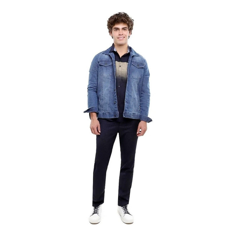 Camisa Manga Larga Degradado Mod.cccn1003 Marca Lob®