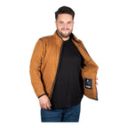 Chamarra Ligera Knit Hombre Mod.cw80-sud8638 Greenlander® Mustard 1x Lisa