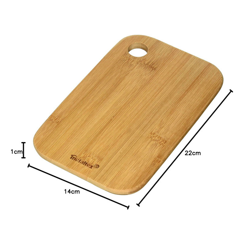 Set De 2 Tablitas Para Cortar De Bamboo Marca Metaltex®