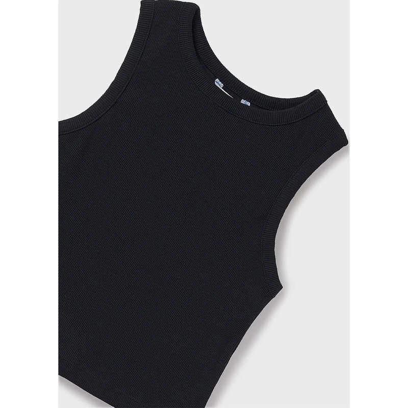 Blusa Con Torera Bolero Canalé Para Niña Mod.6150 Mayoral® Negro Lisa 14 Años