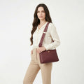 Bolso Crossbody Para Mujer Mod. Ji 267 Marca Jaime Ibiza® Ancora Geométrico Níquel