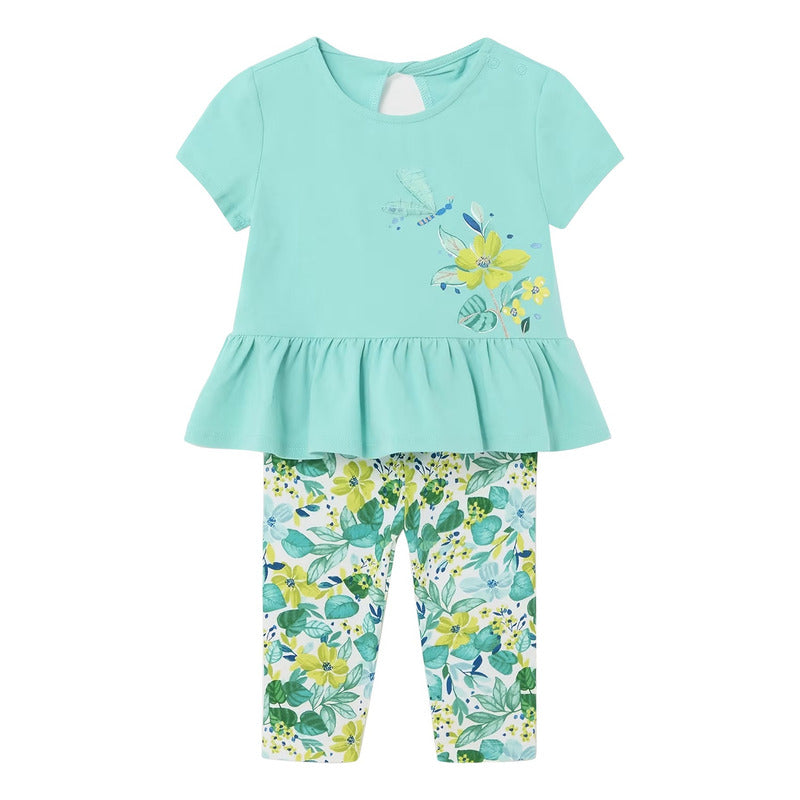 Conjunto Para Bebé Blusa+pantalon Mod.1734 Marca Mayoral® Agata 36 Meses