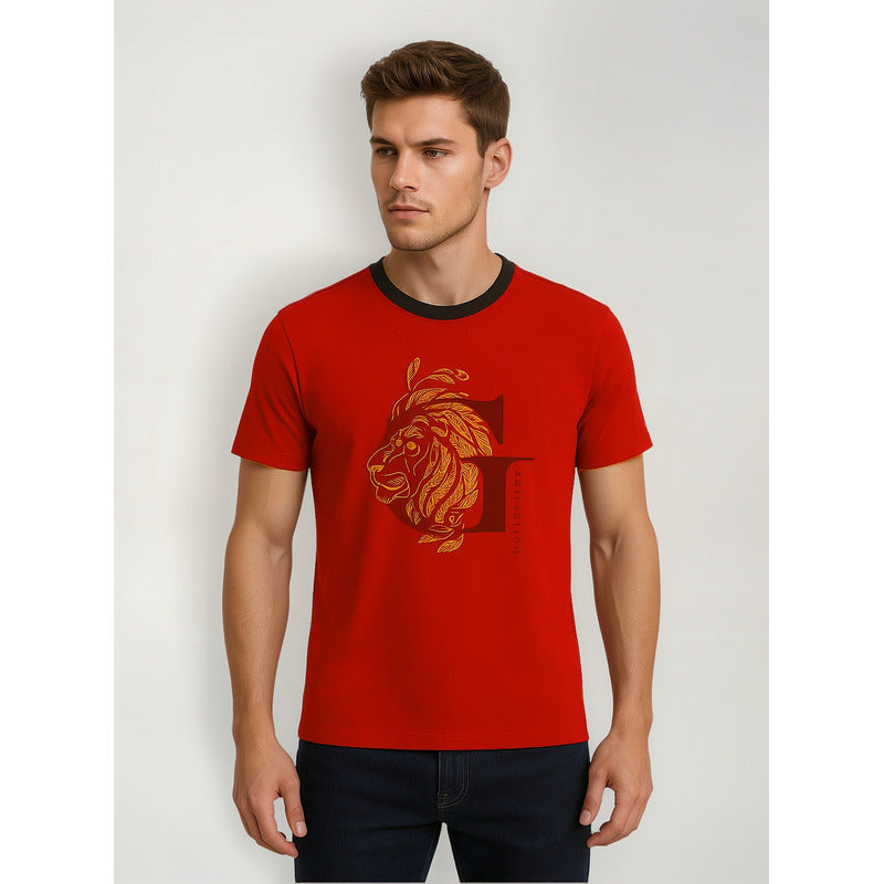 Playera De Hombre Con Estampado De Películas American Level® Rojo Gryffindor G Lisa