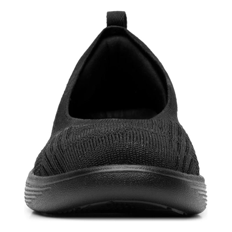 Zapato Flats Confort De Tela Mujer Mod.104927 Marca Flexi®