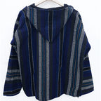 Suéter Poncho Canguro Artesanal Hoodie Acrilico Colores