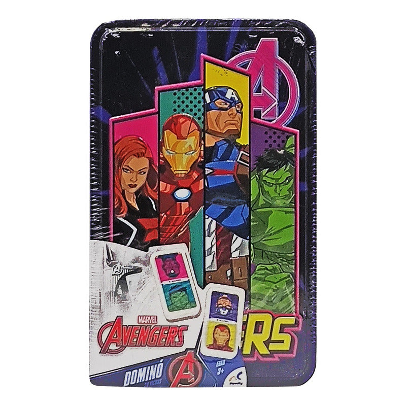 Juego Domino Avengers Mod.jca-452 Ver03 Marca Novelty®