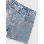 Short De Mezclilla Para Niña Mod.6217 Marca Mayoral®