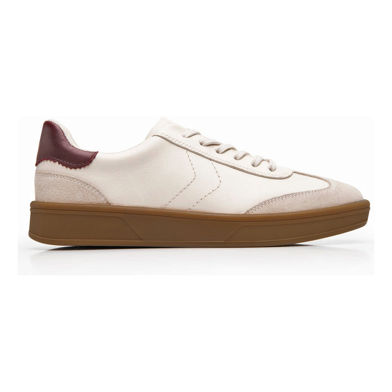Tenis  Sneaker Casual Dama Mod.134503 Milan Marca Flexi® Algodón Lisa 24.5 Mx