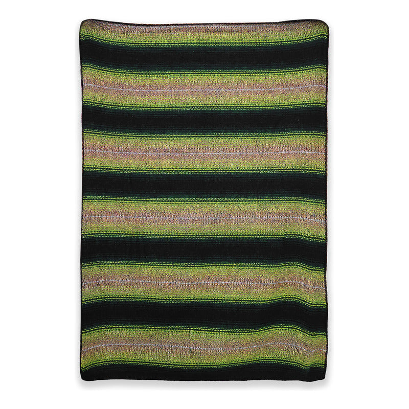 Frazada De Viaje Artesanal Con Almohada Set De Descanso