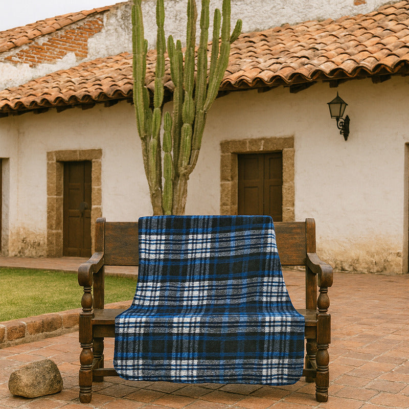 Frazada Artesanal Decorativa Mexicana Multiusos 160x110cm