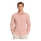Camisa Para Hombre Micropanal Antiarrugas B61403 Bobois® Rosa Micropanal G
