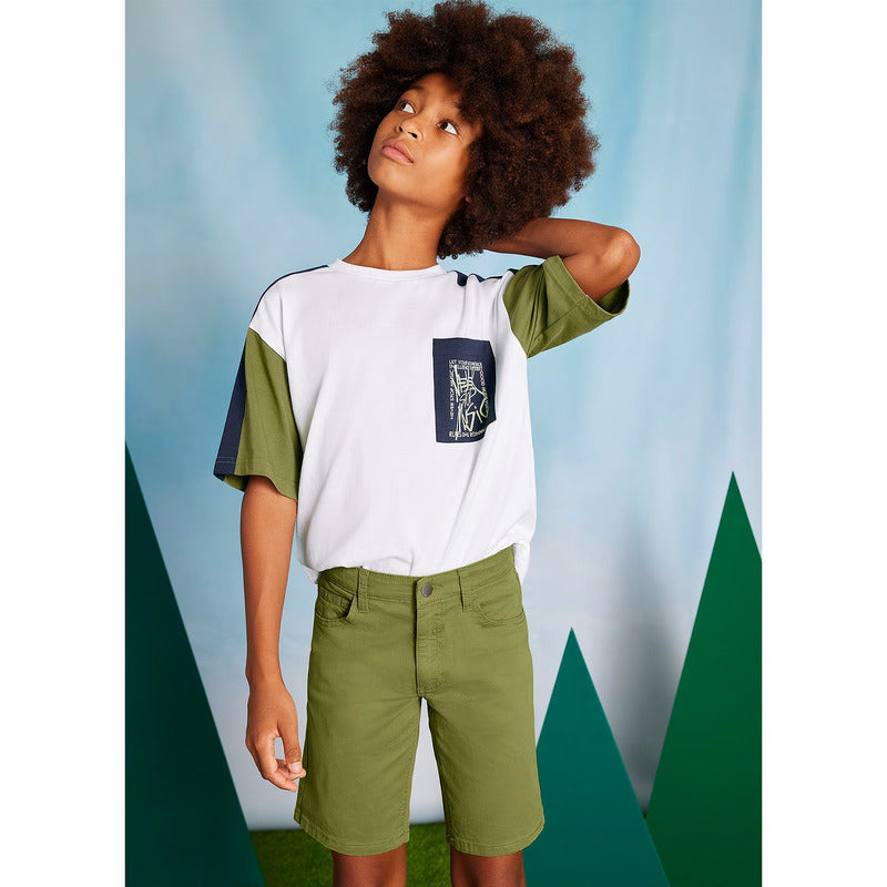 Bermuda Sarga Básica Para Chico Mod.231 Marca Mayoral®